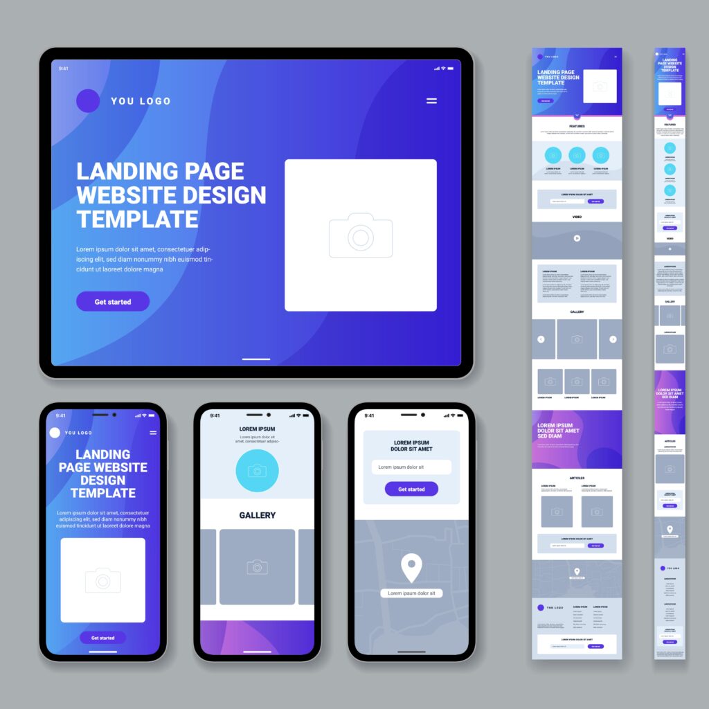 Responsive -Modern Website Landing Page