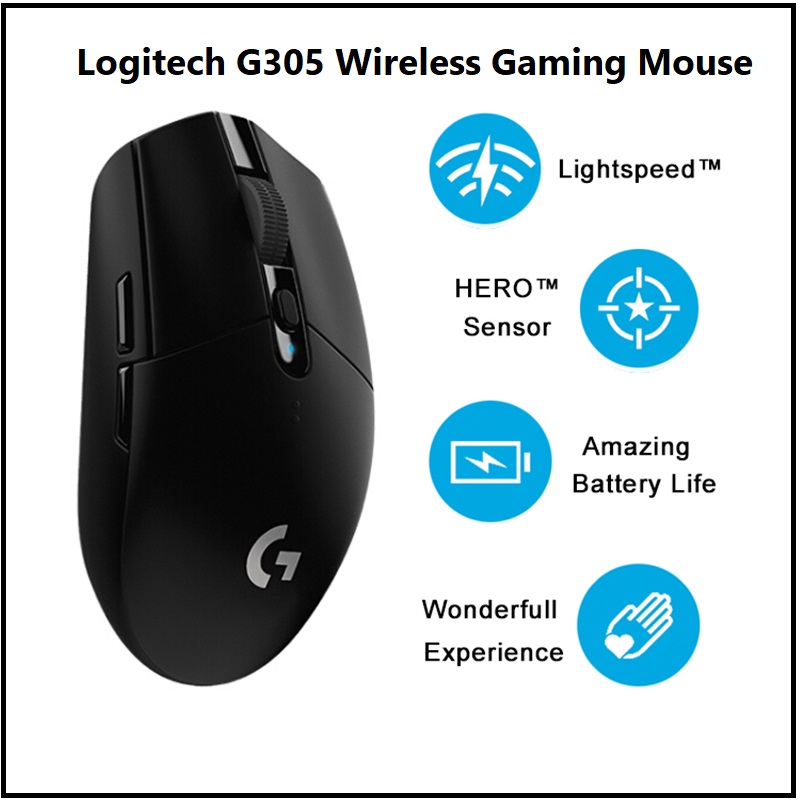 Logitech G305 Lightspeed Wireless Gaming Mouse