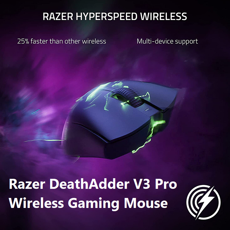 Razer DeathAdder V3 Pro Wireless Gaming Mouse