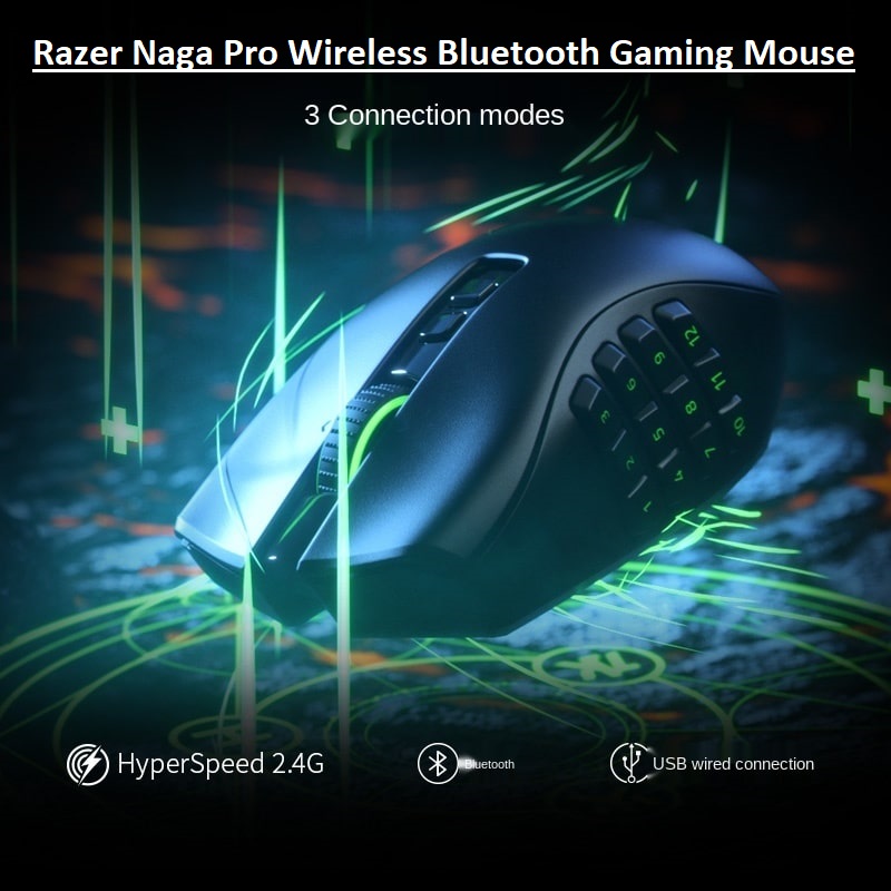 Razer-Naga-Pro-Professional-Edition-Wireless-Bluetooth-E-Sports-Macro